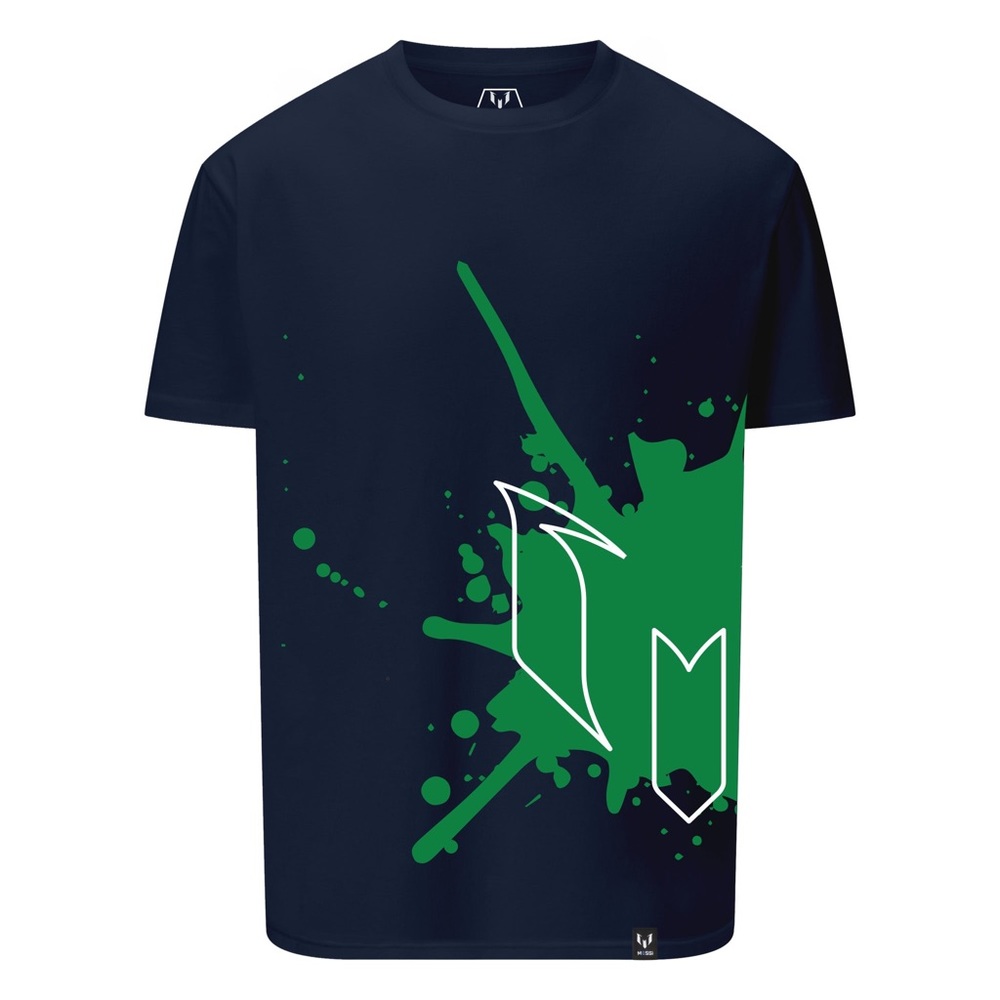 MESSI PAINT BRUSH OUTLINE LOGO TEE